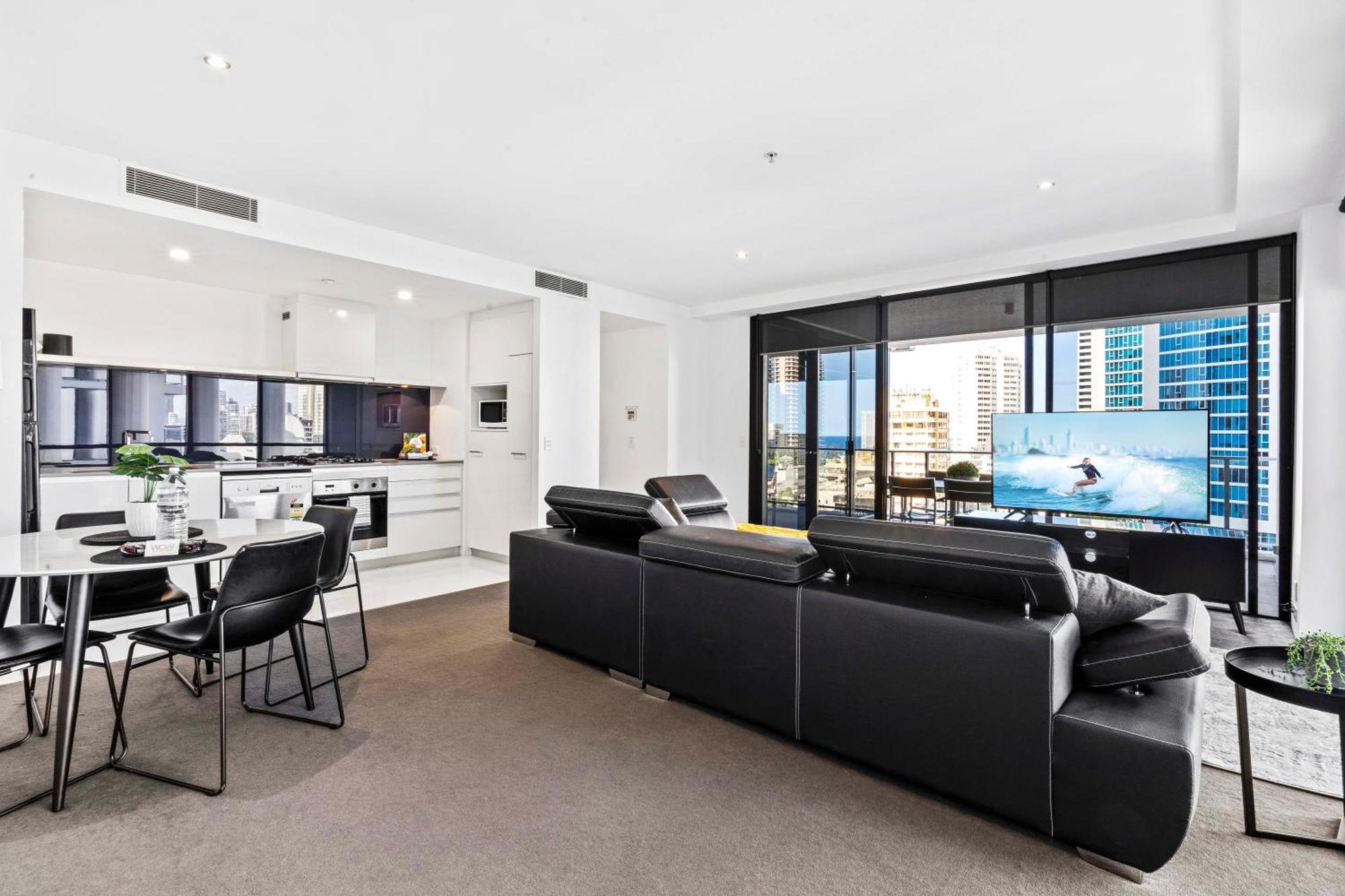 Ocean View Apartments With Balcony - Circle On Cavill - Central Location! - Self Contained & Privately Managed Gold Coast Exterior foto